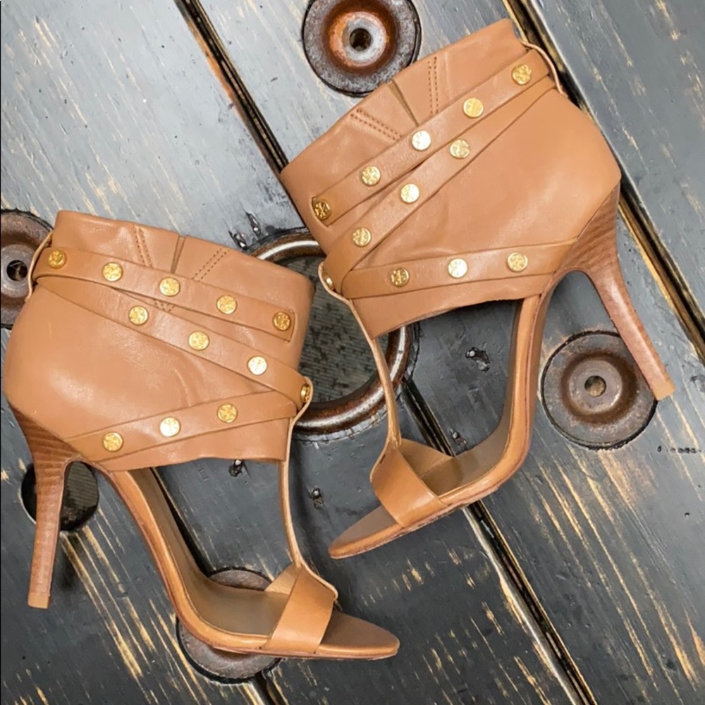 Tory Burch Embellished Strap Boot T Sandal - Picture 3 of 12
